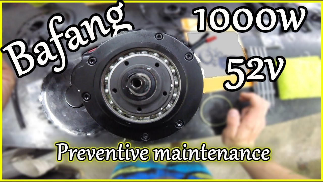 Bafang BBSHD 1000w 52v Mid drive Ebike motor - Unboxing and preventive maintenance EP1