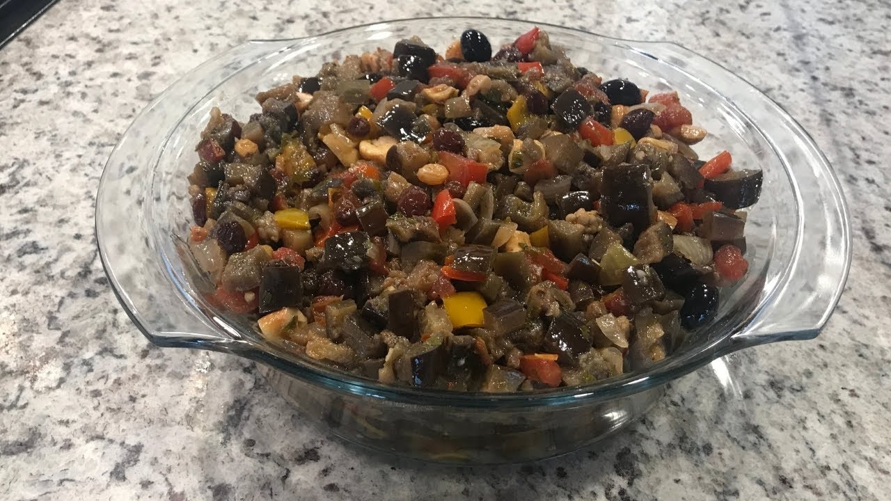 Caponata de Berinjela | Veja Como Faço Essa Deliciosa Receita | Delícias da Eleni