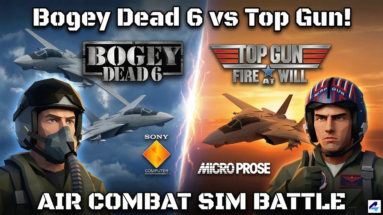 PS1 Bogey Dead 6 Vs Top Gun! -  FIFA Vs VR! - 1995 Games -  Memory CARD (E9)