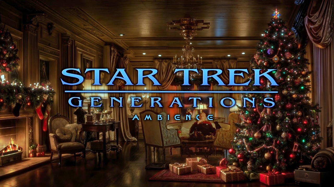 Star Trek Christmas Ambience | Healing Frequencies of the Nexus Calm Relaxing Ethereal Choir Music