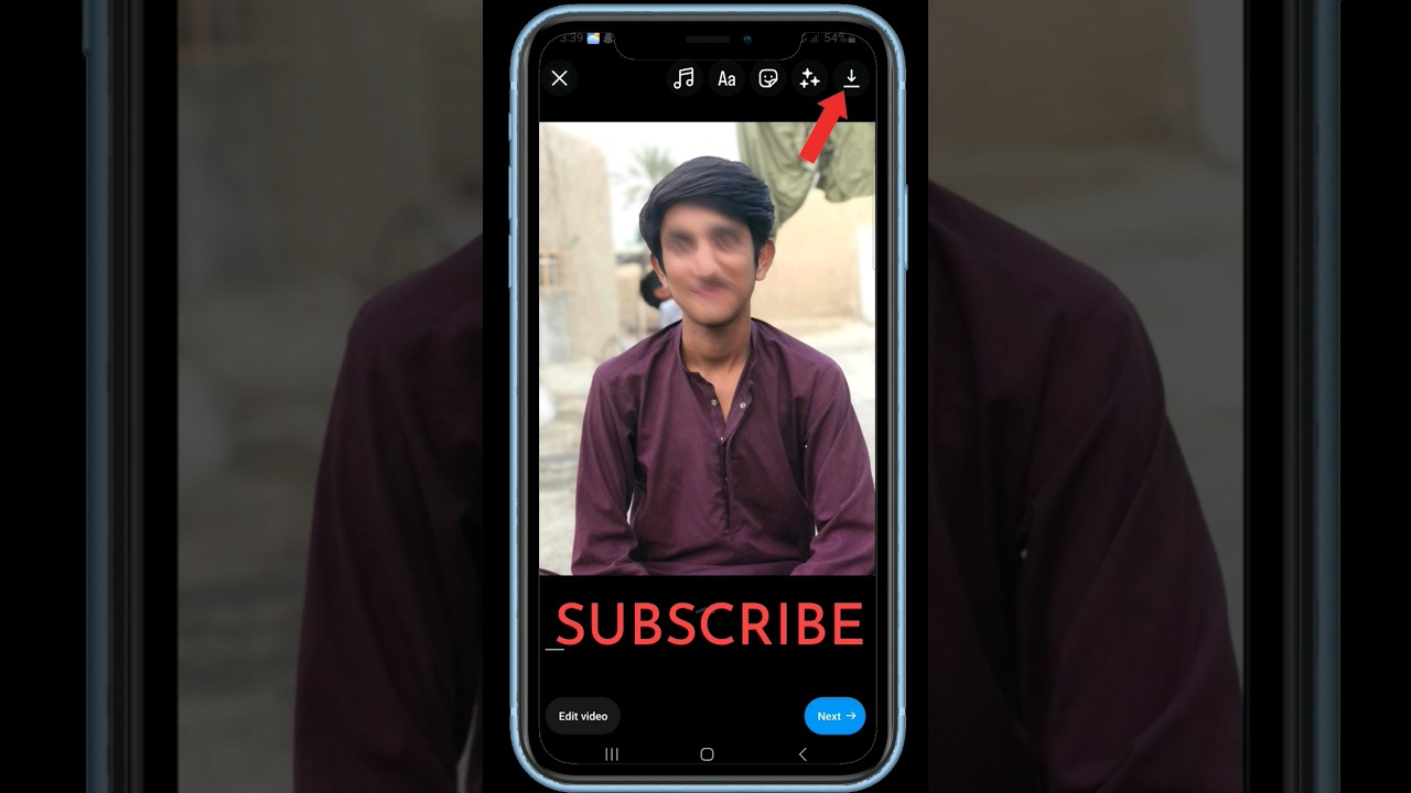 instagram me photo ko blur kaise kare 2024 || instagram par story me photo ko blur kaise kare#shorts