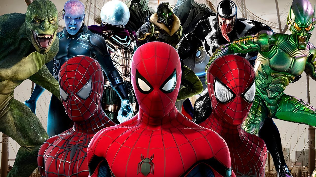 MARATONA HOMEM ARANHA LIVE ACTION | Melhores Momentos do Spiderman nos Cinemas