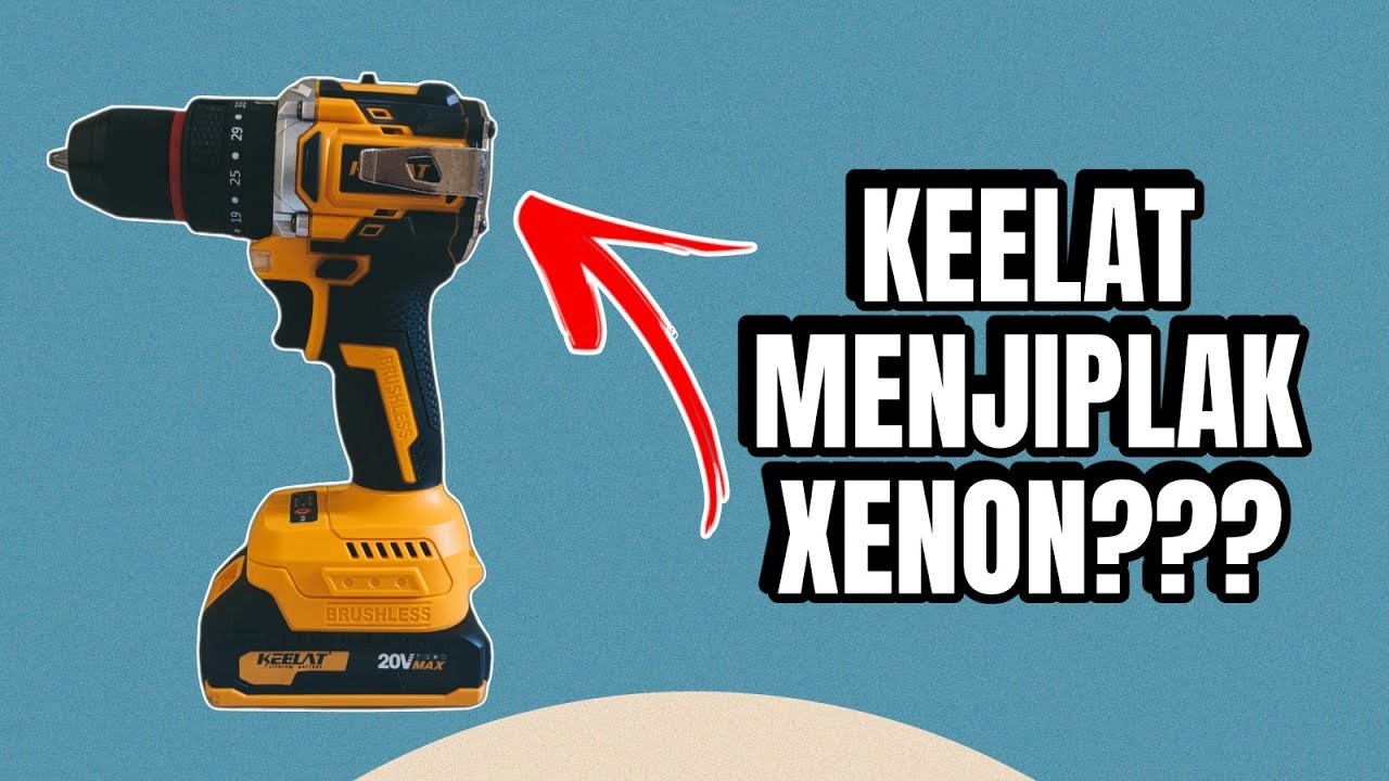 TERBARU DARI KEELAT KCD013 BRUSHLESS IMPACTDRILL