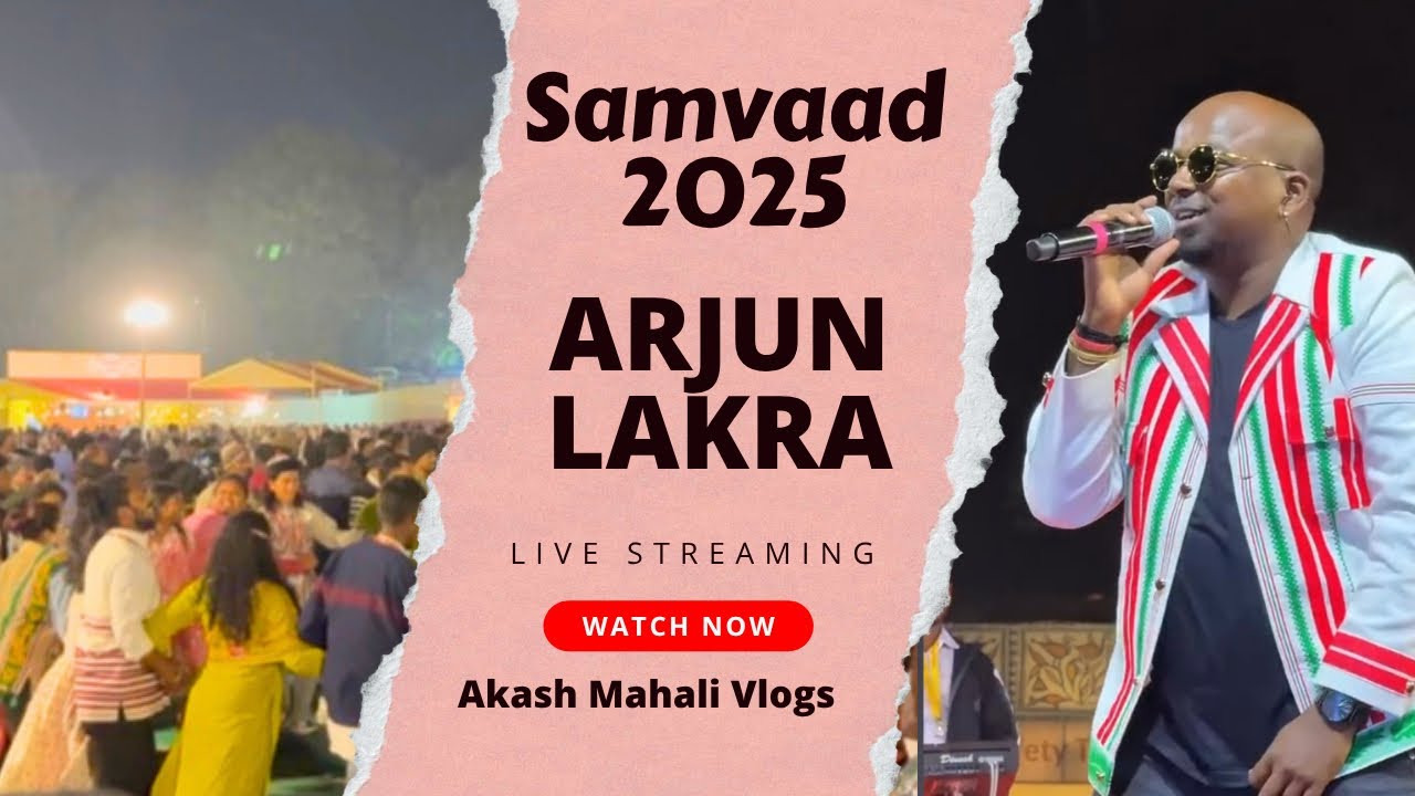 Samvaad 2025 Vlog 😍 Gopal Maidan Jamshedpur 💥 Arjun Lakra ❤️