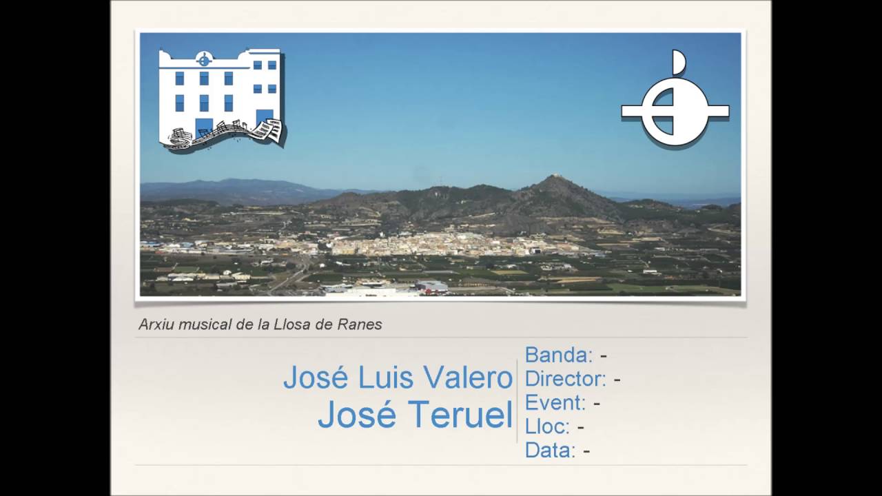 José Luis Valero - J.Teruel [Versión Banda]
