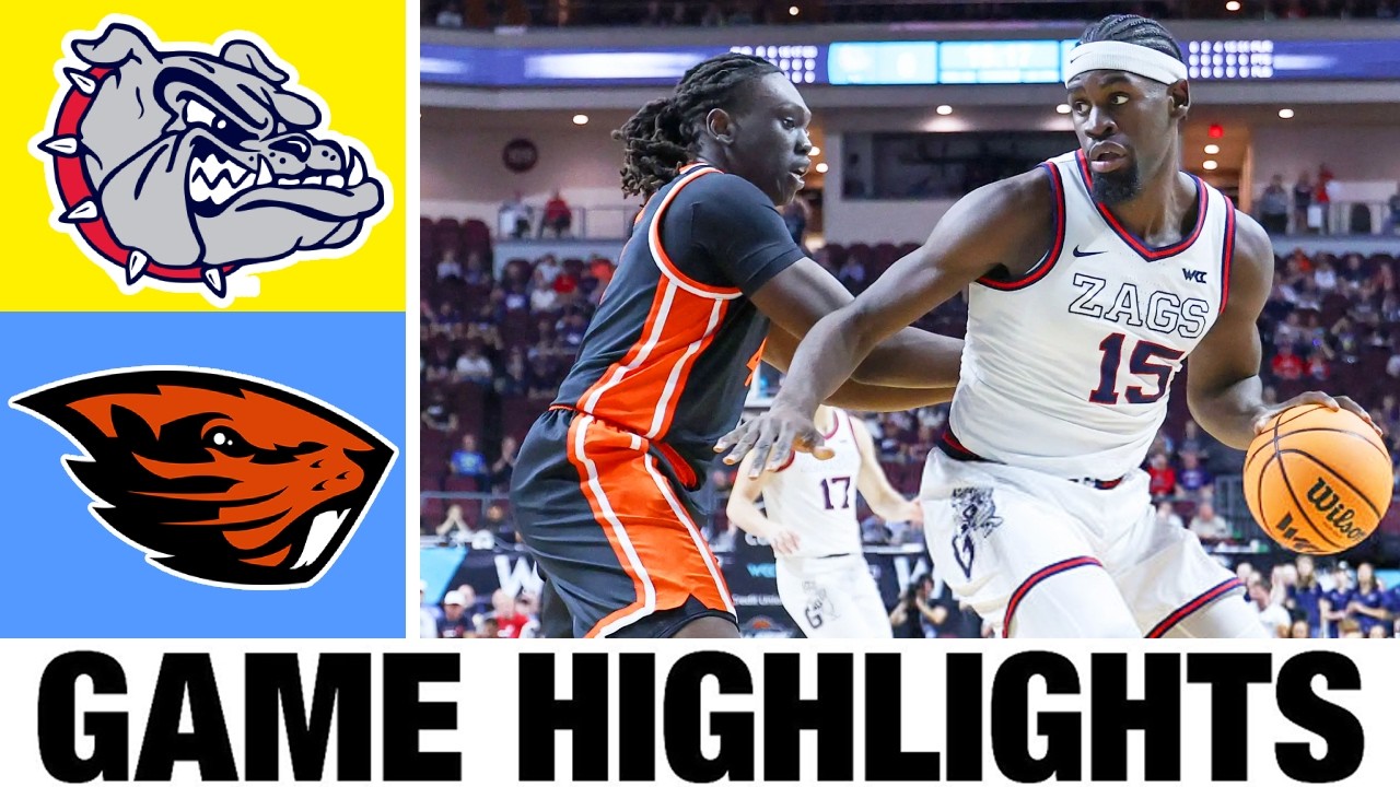 #12 Gonzaga vs Oregon State Highlights | Men's Basketball | College Basketball 2026