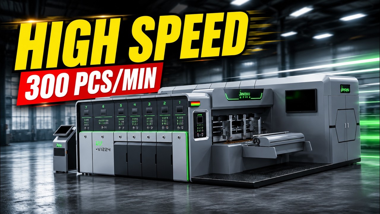 lead edge flexo printer slotter die cutting machine