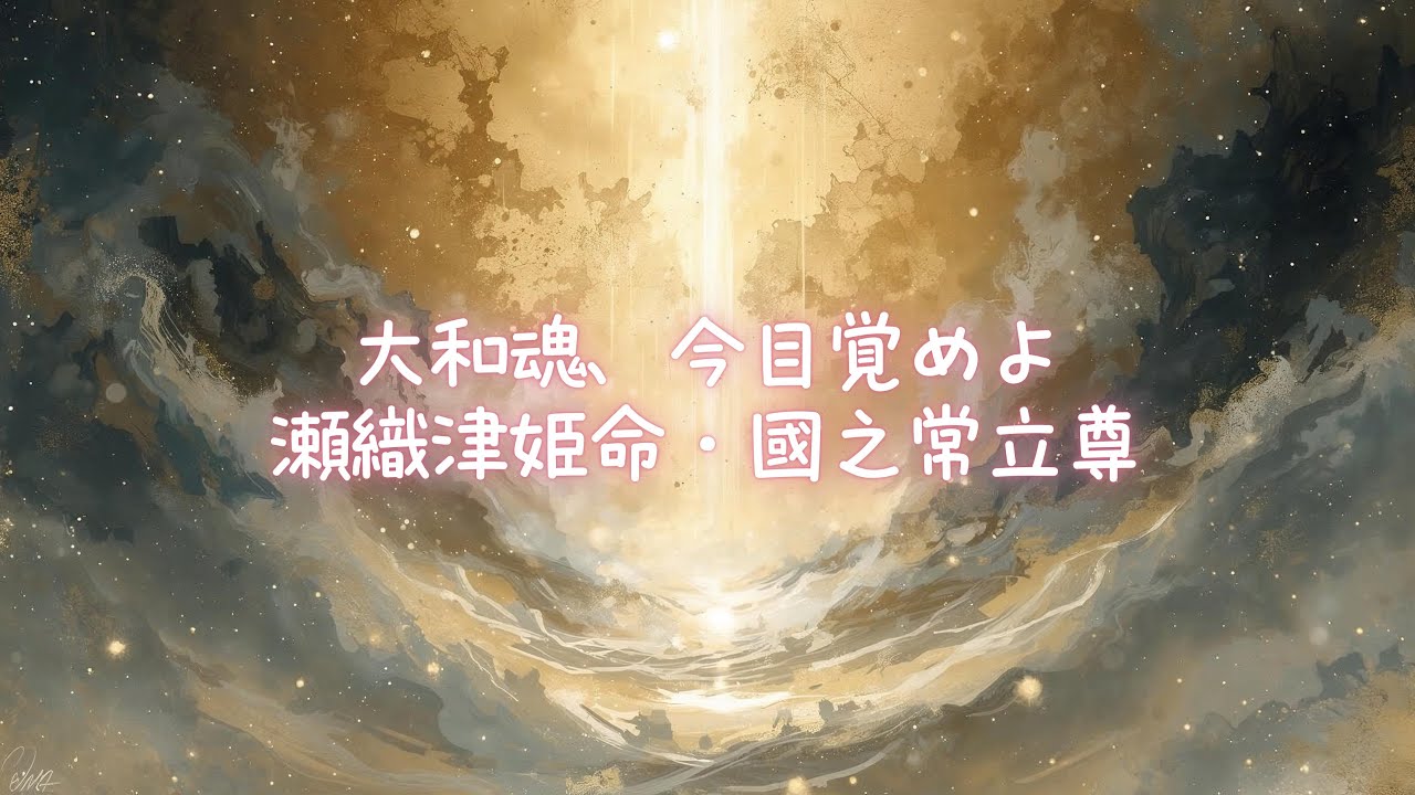 大和魂✨今目覚めよ🐉✨瀬織津姫命✨国之常立尊✨