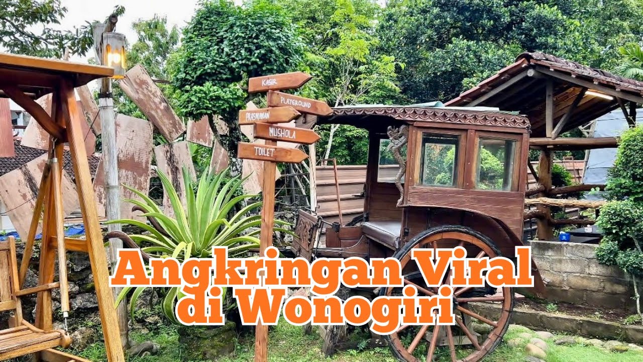 KUNJUNGI RUMAH MAKAN PEDESAAN GEDANG SEWU, KULINER VIRAL FAVORIT DI WONOGIRI