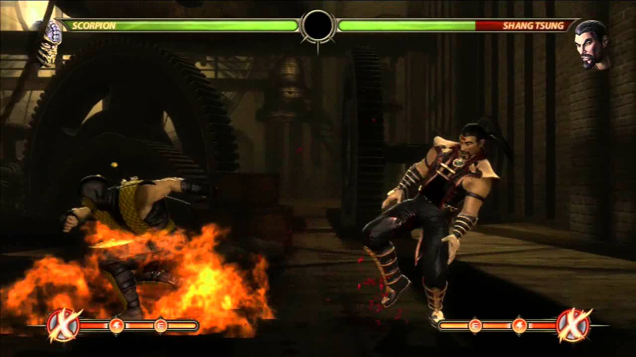 Mortal Kombat 9 - Scorpion Combo Compilation