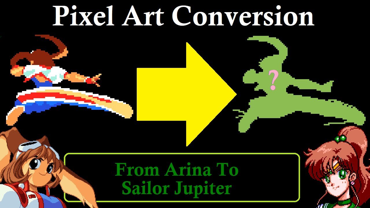Sailor Jupiter Hurricane Kick 10th Frame Pixel Art From Waku Waku 7 To Arcade Style Mugen Not A.I.