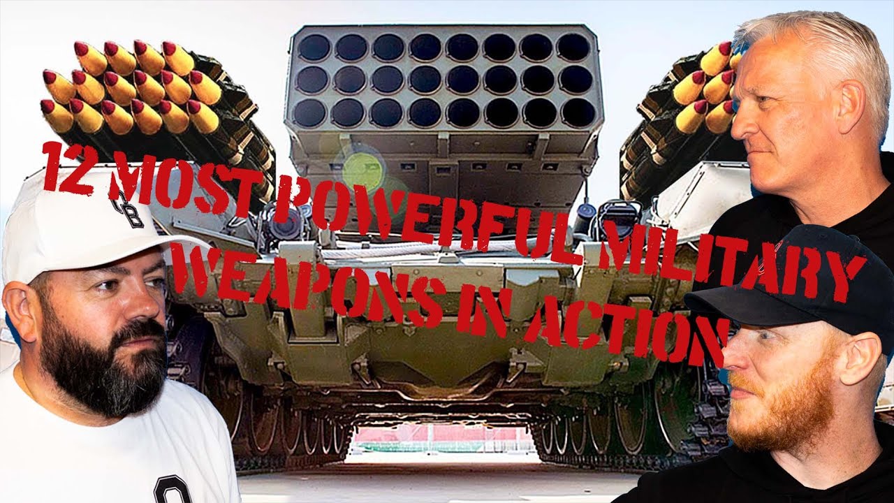 12 самых мощных видов военного оружия в действии РЕАКЦИЯ!! | ОФИСНЫЕ ПАРНИ РЕАКЦИЯ!!