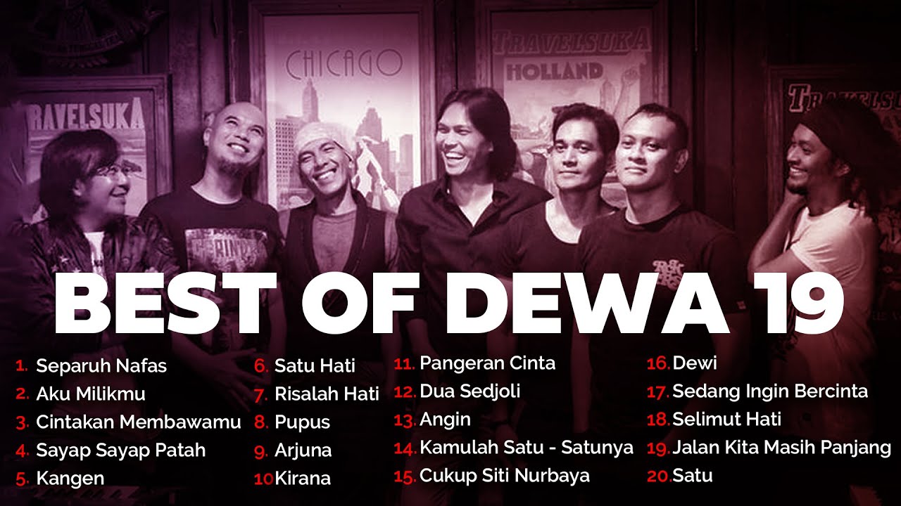 TANPA IKLAN! Lagu Dewa 19 Terbaik Sepanjang Masa | Full Album Nonstop