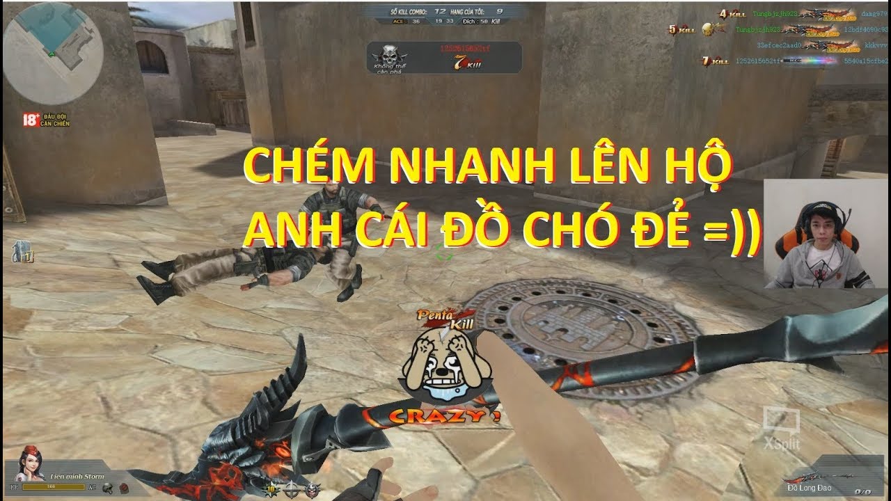 Đồ Long Đao của Tướng qu&acirc;n Nam Blue =))  ✔