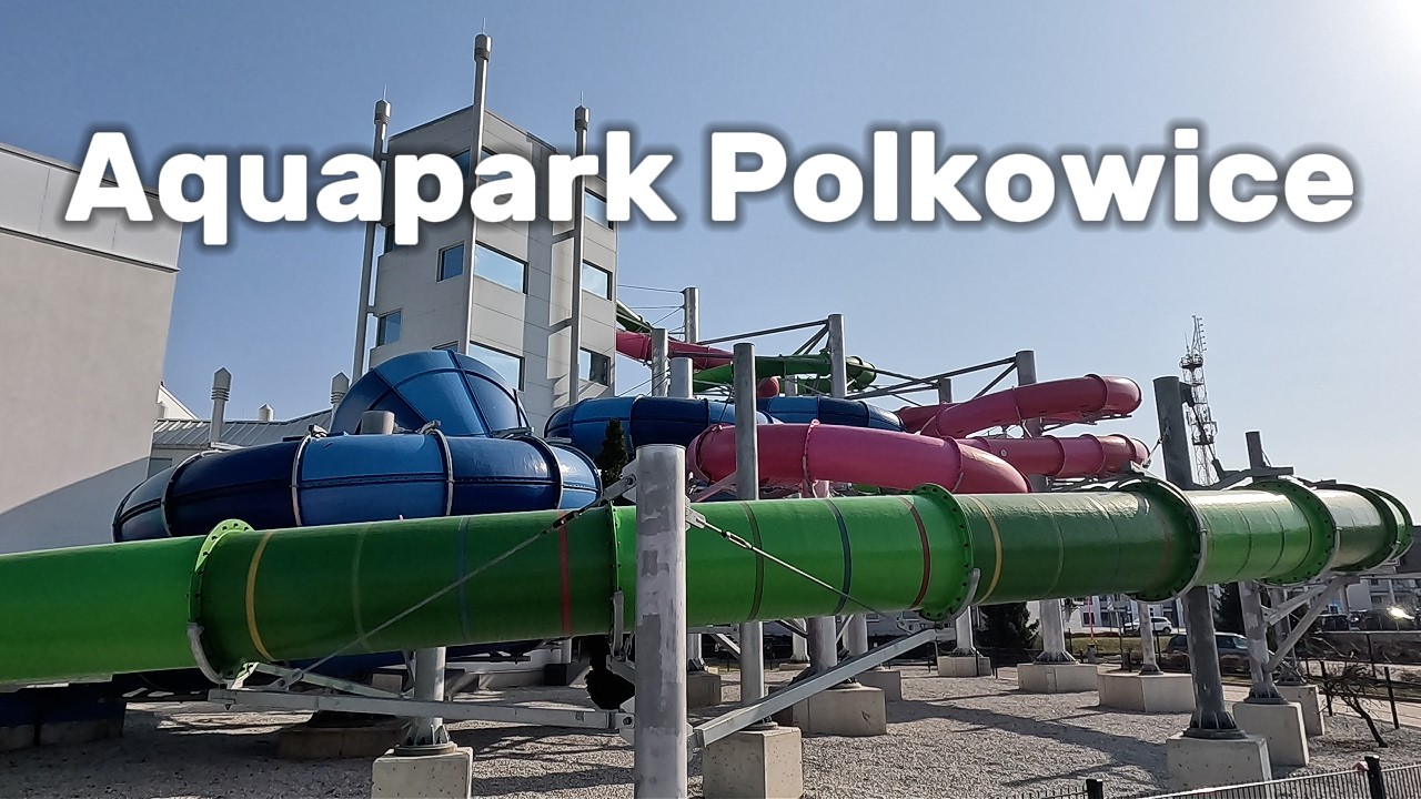 Aquapark Polkowice Poland 💦 Waterslides POV 4K