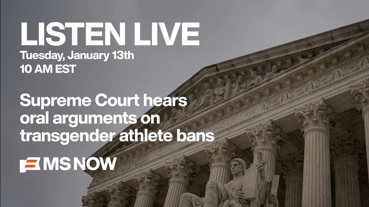 LISTEN: Supreme Court hears oral arguments on transgender athlete bans