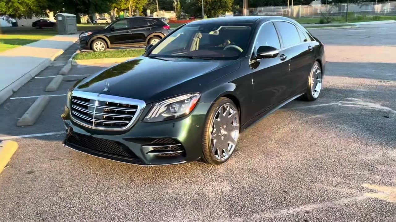 “Mercedes-Benz “ PUTTING 22INCH MMR ON MY MERCEDES BENZ S 560￼