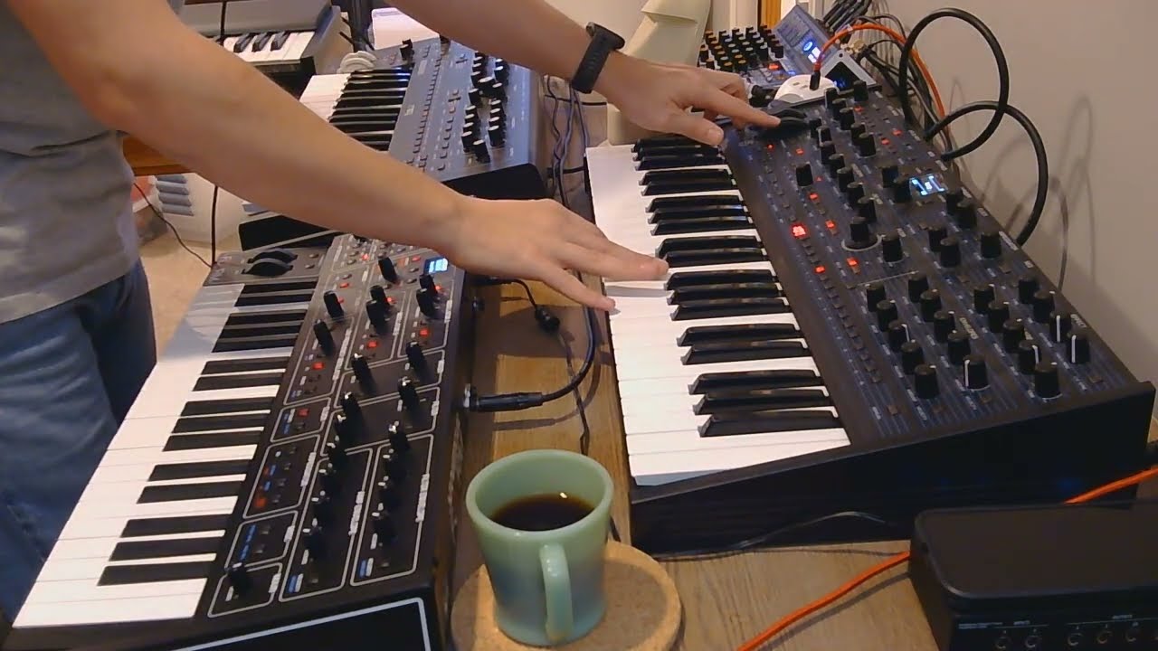 Moog Messenger, Sequential Fourm, and Oberheim TEO-5 Saw Lead Comparison