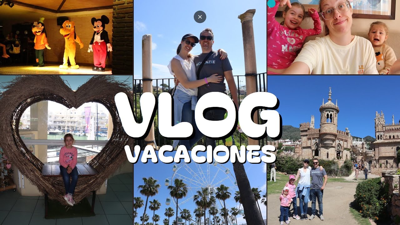 ULTIMOS DIAS de VACACIONES🚗 | CASTILLO de COLOMARES 🏰| ESPECTACULO DISNEY | 🏨THE HOLIDAY WORT RESORT