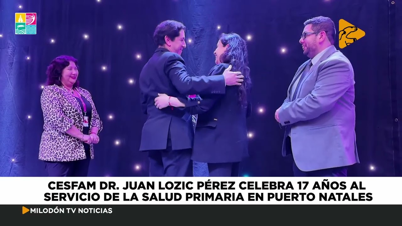 Premian a funcionarios por hasta 20 años de servicio en el aniversario del CESFAM natalino