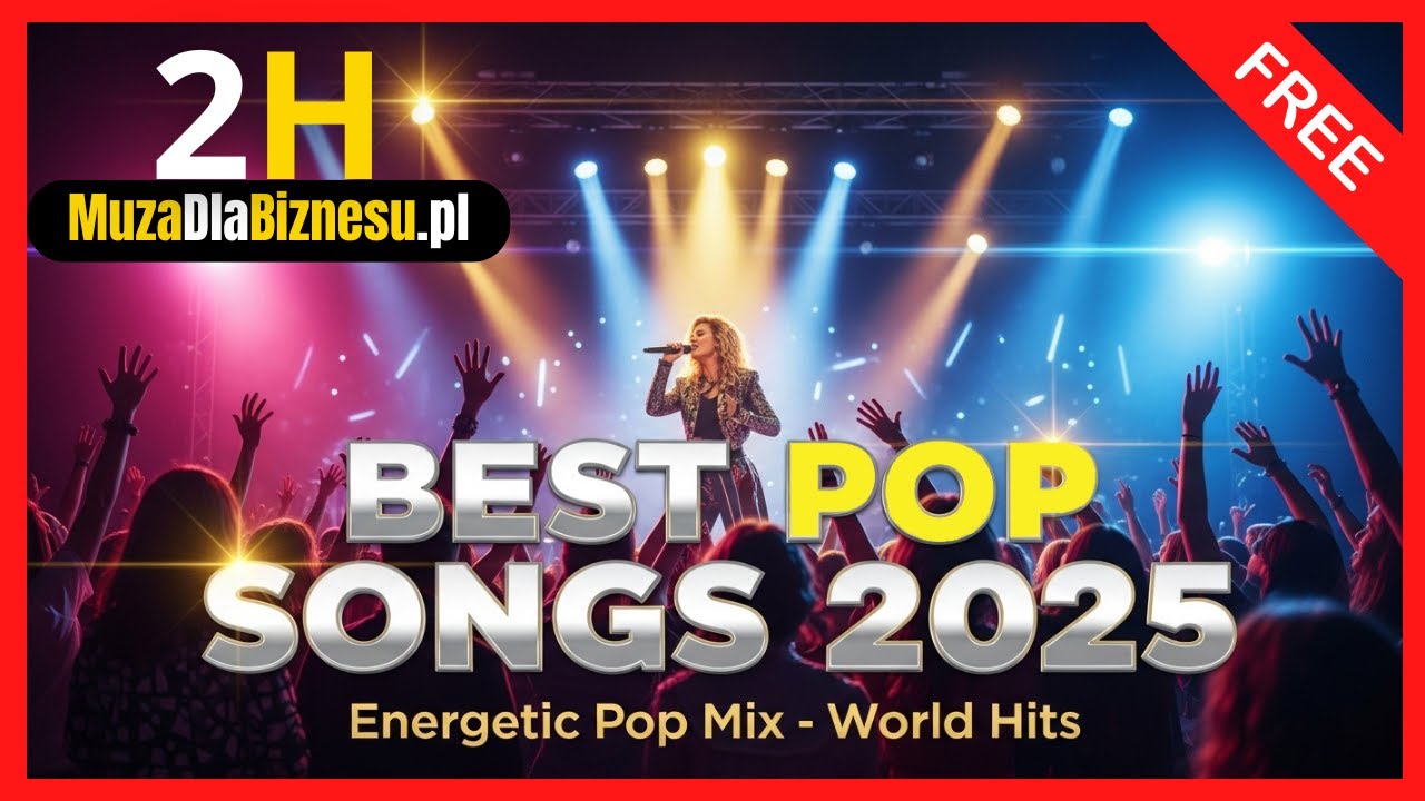 Best Pop Hits 2025 🎤 2H Energetic Pop Songs Playlist | World Pop Music for Restaurants, Events FREE