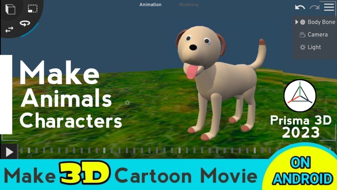 make animal models in prisma 3d | how to make puppy dog model | prisma 3d animal making tutorial