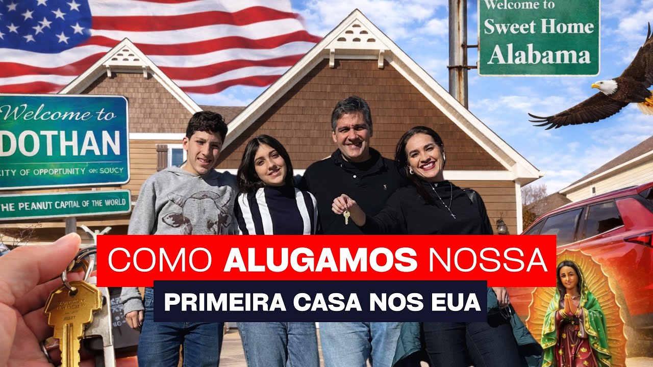 Como alugamos nossa primeira casa nos Estados Unidos 🇺🇸🏠