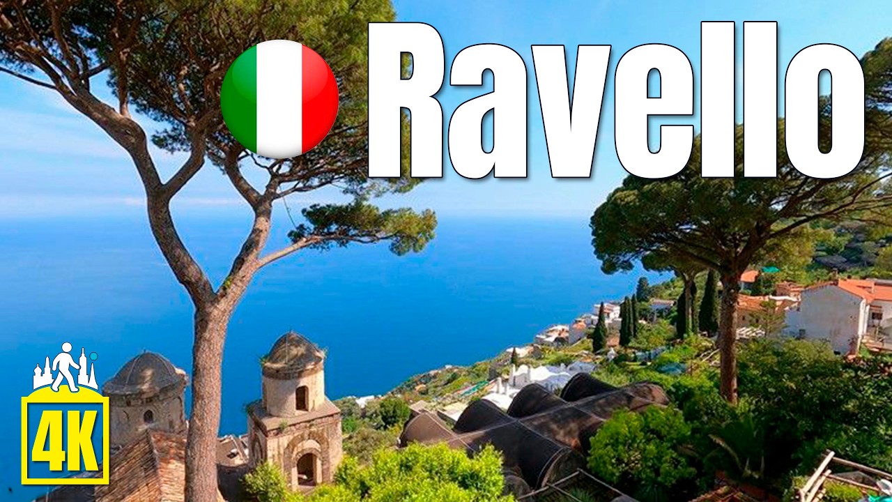 Ravello Walking Tour 4K – Explore the Most Peaceful Town on the Amalfi Coast
