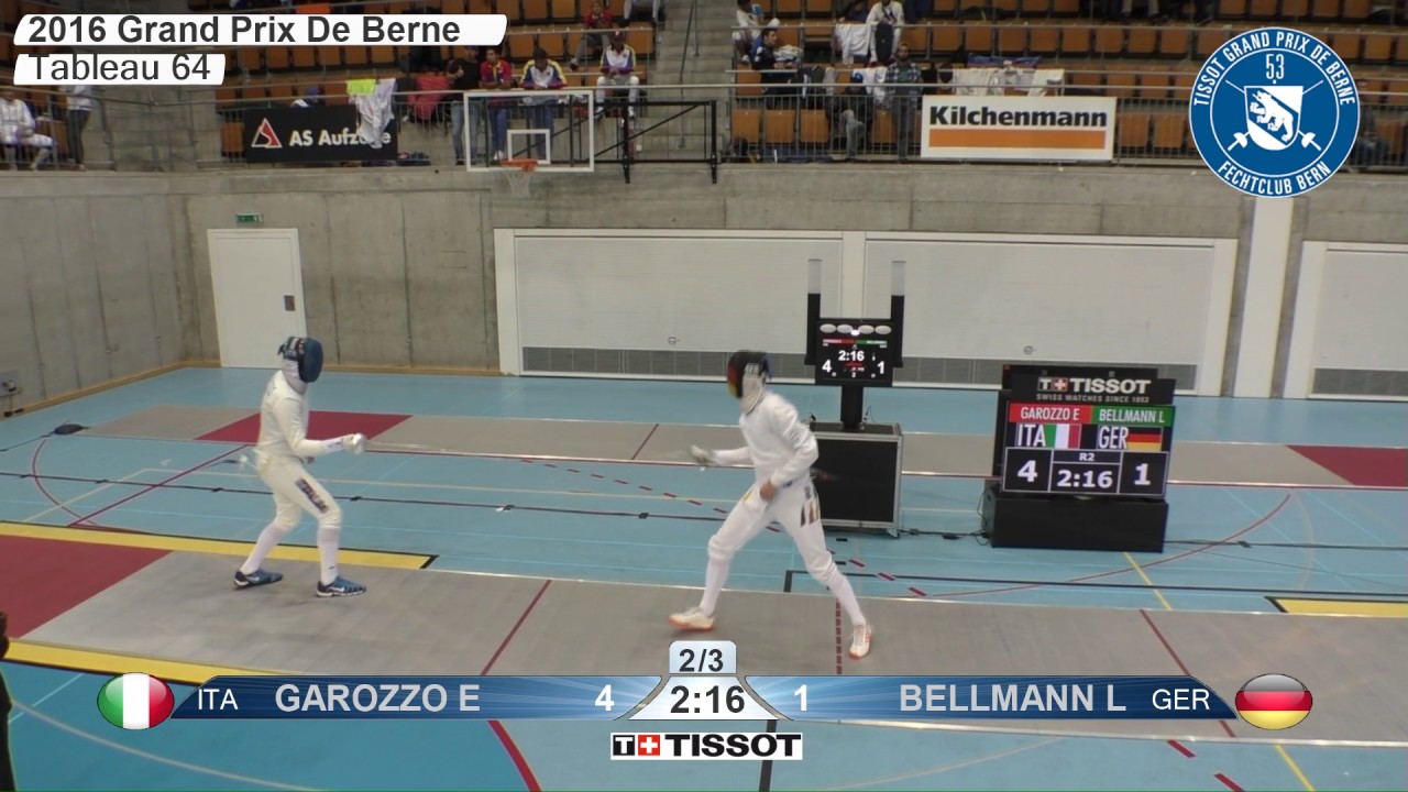 FE M E Individual Bern SUI Worldcup 2016 T64 32 yellow BELLMANN GER vs GAROZZO ITA