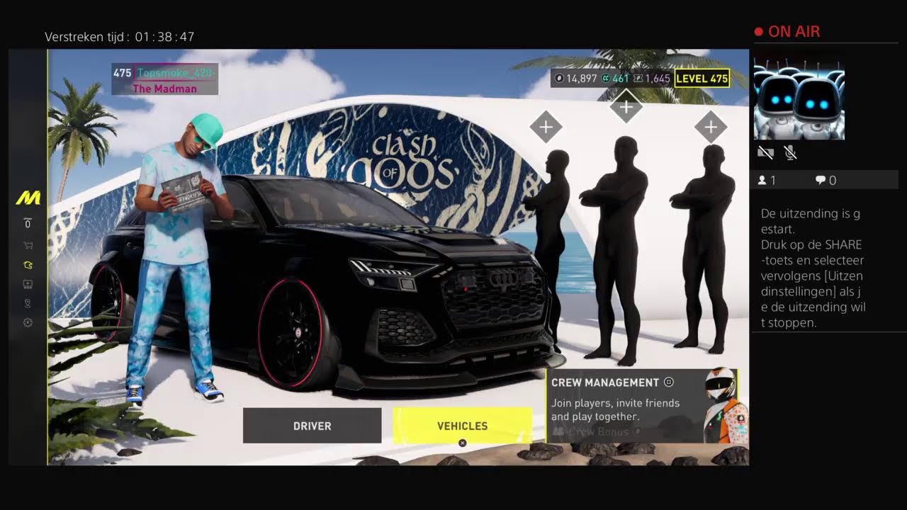 The crew motorfest ! Chillin