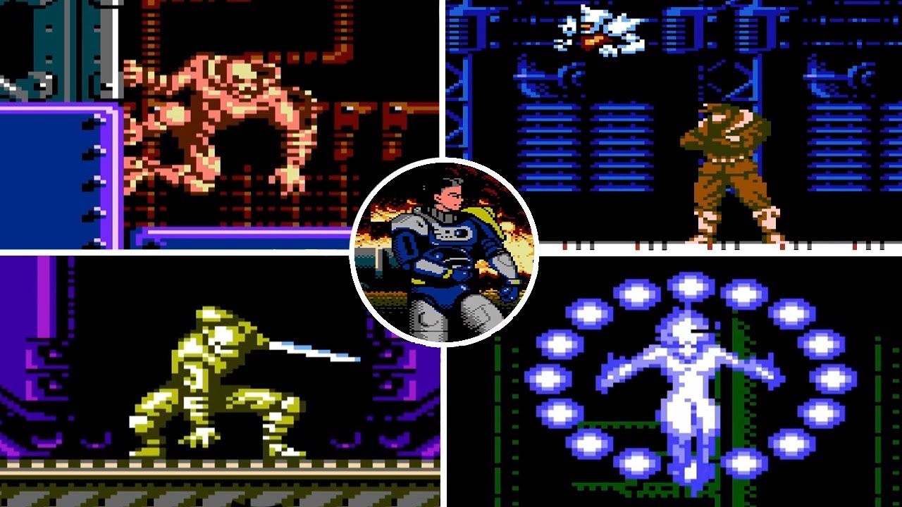 Game n°188 - Shatterhand ( NES ) All bosses