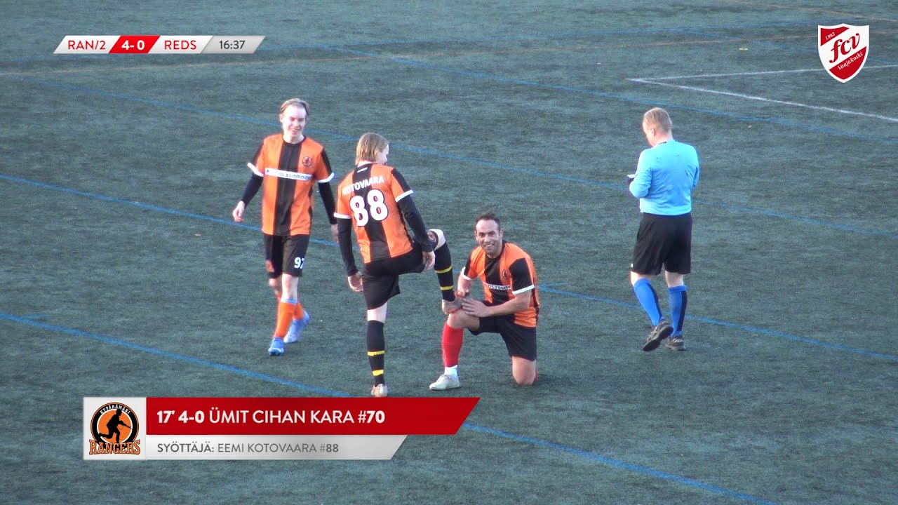 Rangers/2 v FCV Reds | Kutonen 2022