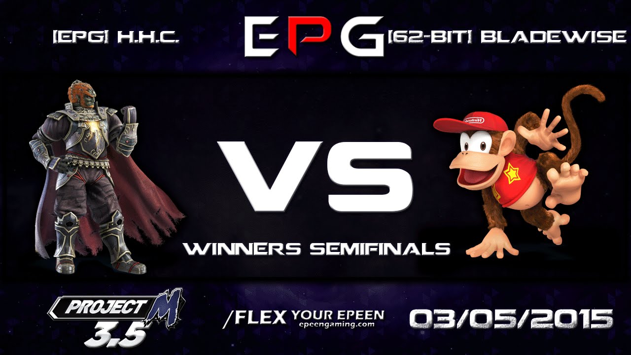 ePG Weekly - [ePG]HHC (Ganondorf) Vs. [62-Bit]Bladewise (Diddy) SSBPM (Winners Semis) - Project M
