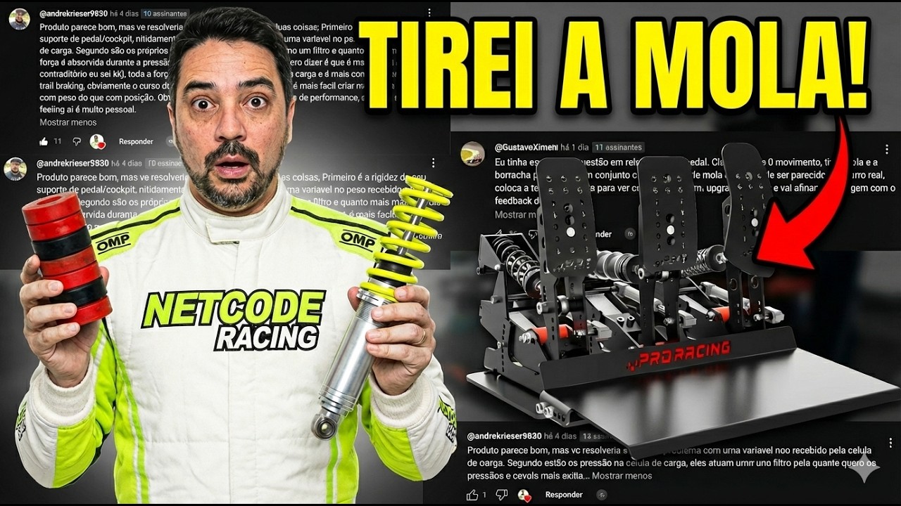 Tirei a mola dos pedais PRS! Ficou melhor que o Mod Hidráulico?