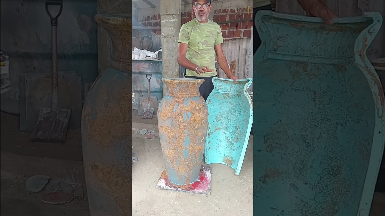 Vaso leve (CIMENTO CORTEN).contato p o curso (81)987622439, falar com priscila.