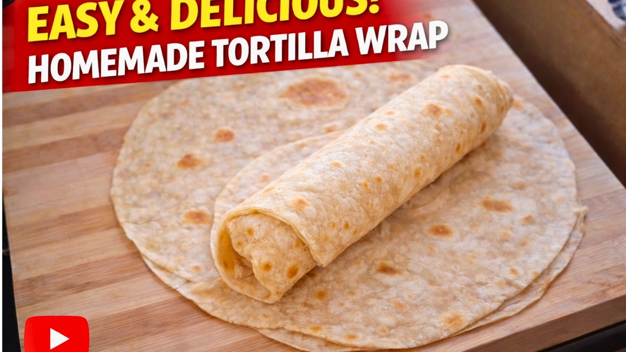 STOP Making Hard Tortillas! Use  These 4 Ingredients To Get Soft Flour Tortillas