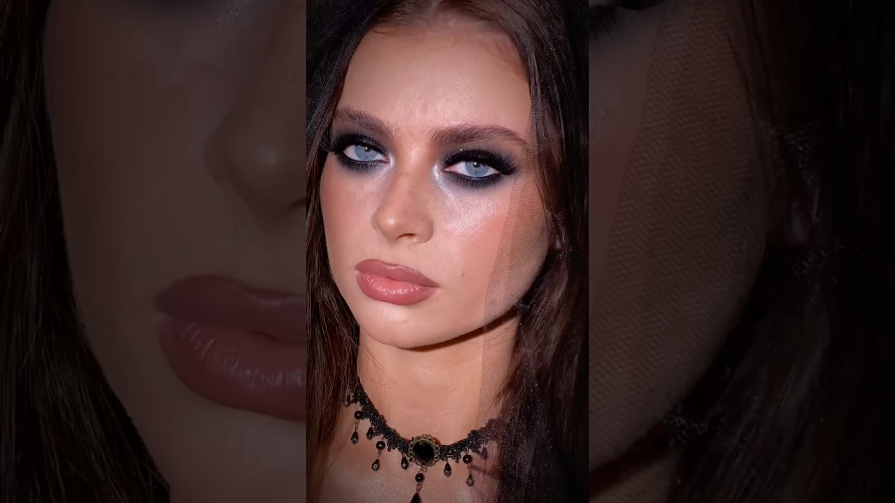🖤Wednesday Addams Vibes🖤 #bperfect #bperfectcosmetics #makeup #halloweenmakeup