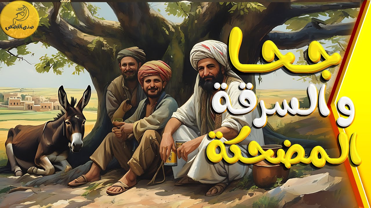 قصة جحا والسرقة المضحكة - اللصوص الأغبياء.. هكذا خدعهم جحا بجرة زيت فارغة وجعلهم يعملون في أرضه
