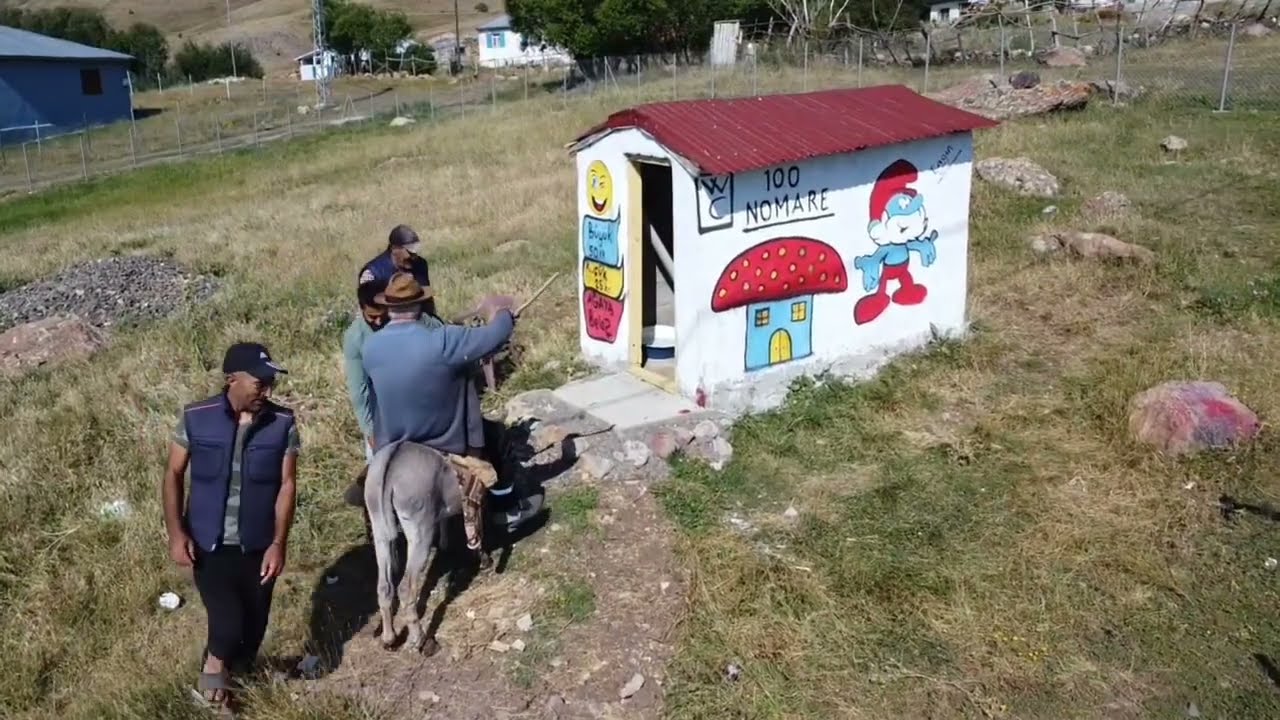 sıldız köyü (100 nomare) tuvalet açılışı.(bölüm 1)