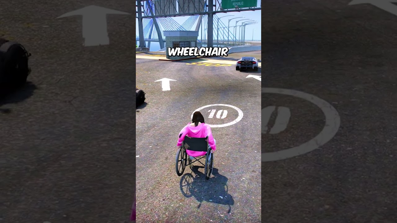 can i win this race with a modded wheelchair?