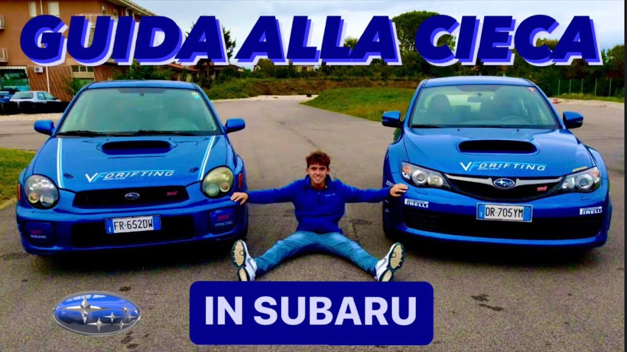 HO GUIDATO UNA SUBARU IMPREZA STI ALLA CIECA 😱 | la mia prima derapata e mezzi interessanti ovunque