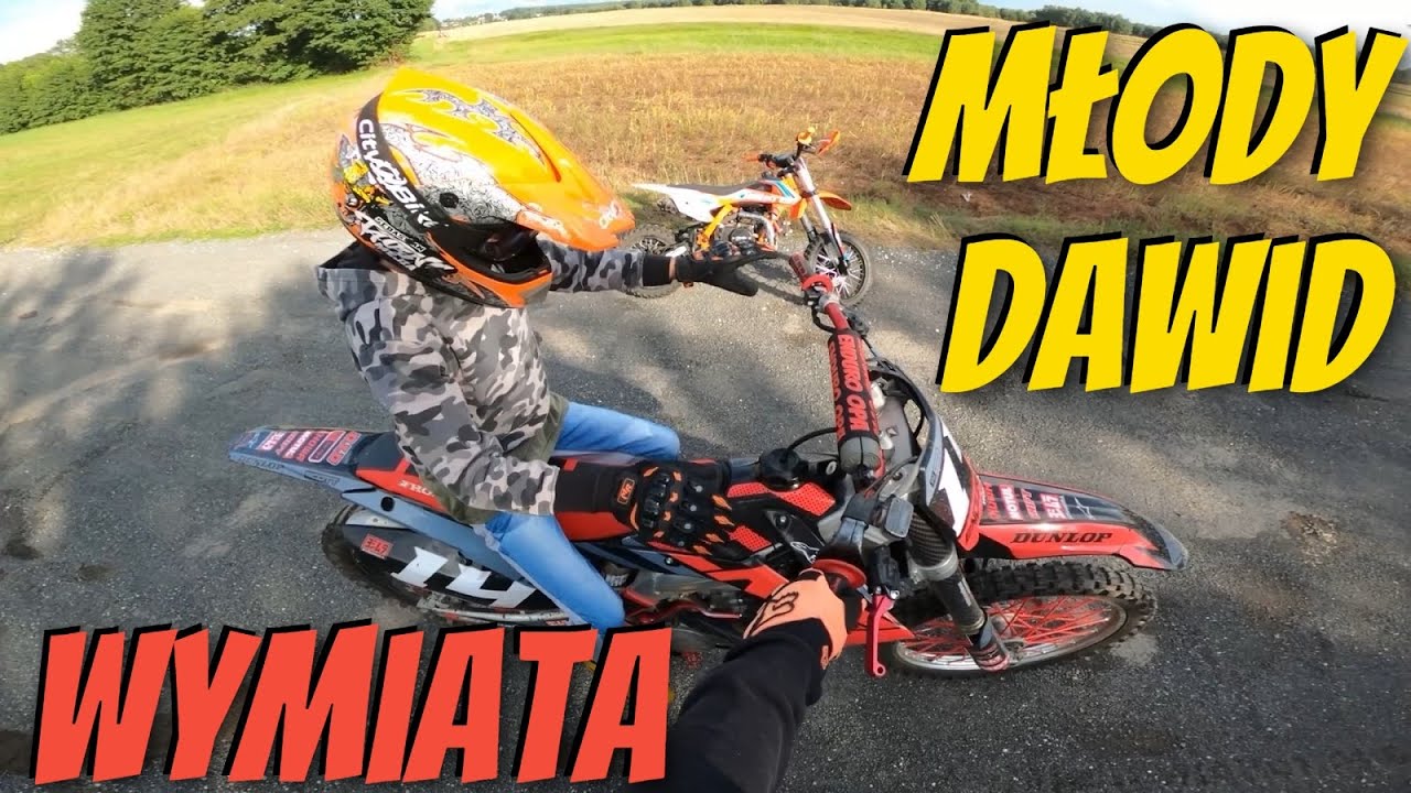 Młody Dawid znowu wymiata / Śmieszki / CRF 450 / X motos 125 / Romet