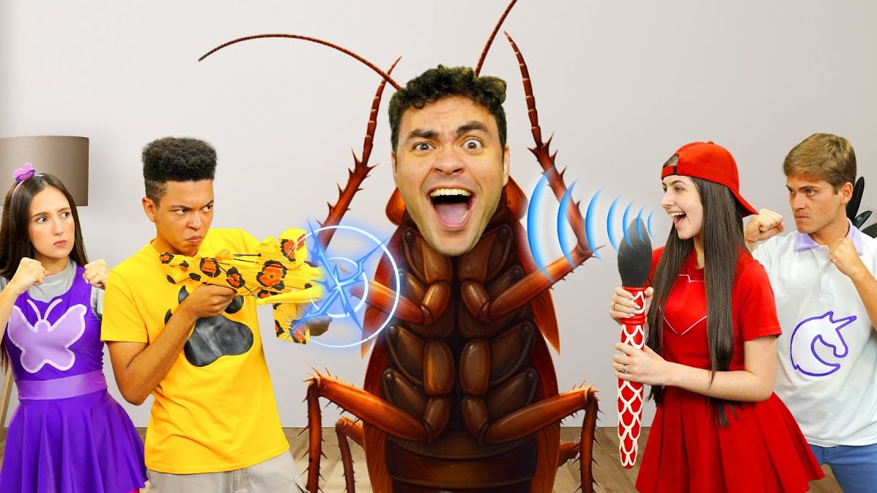 O LUCCAS NETO VIROU UMA BARATA GIGANTE