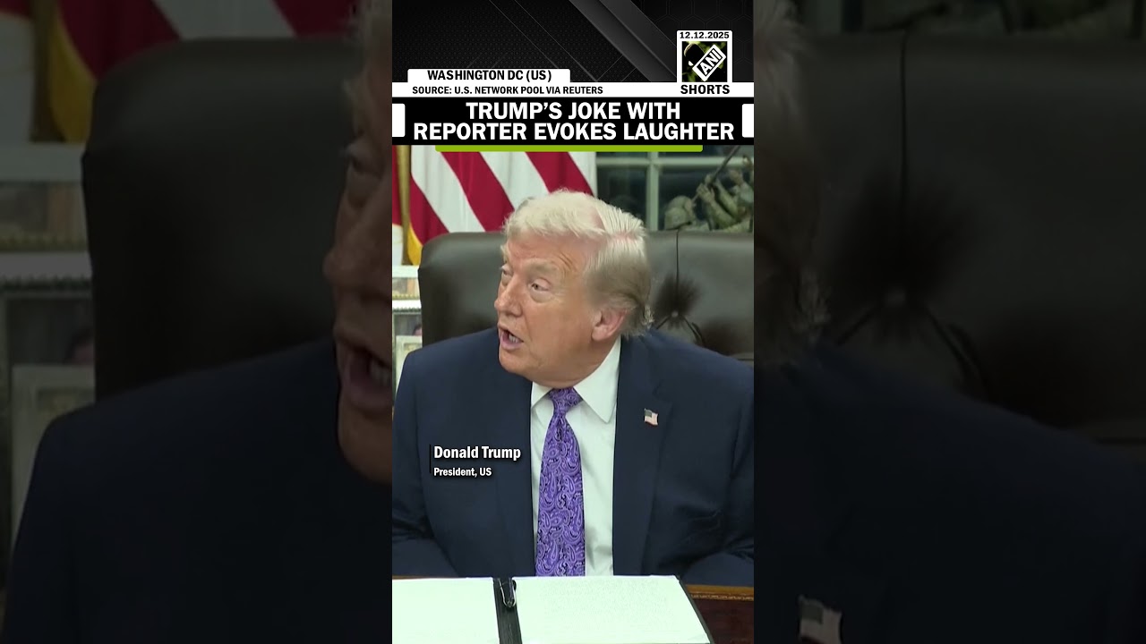 &laquo;То, что они вам говорят, отличается от того, что вы слышите&hellip;&raquo;: шутка Трампа с репортером по пово...