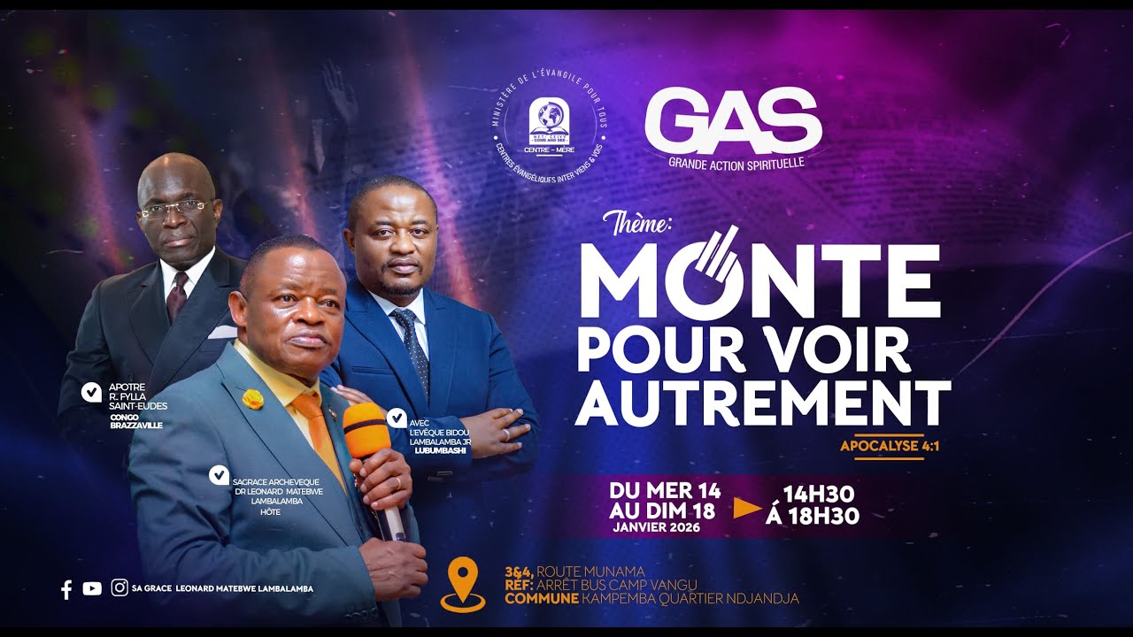 Monte pour voir autrement  Jour 2 _ Bishop Bidou Lambalamba
