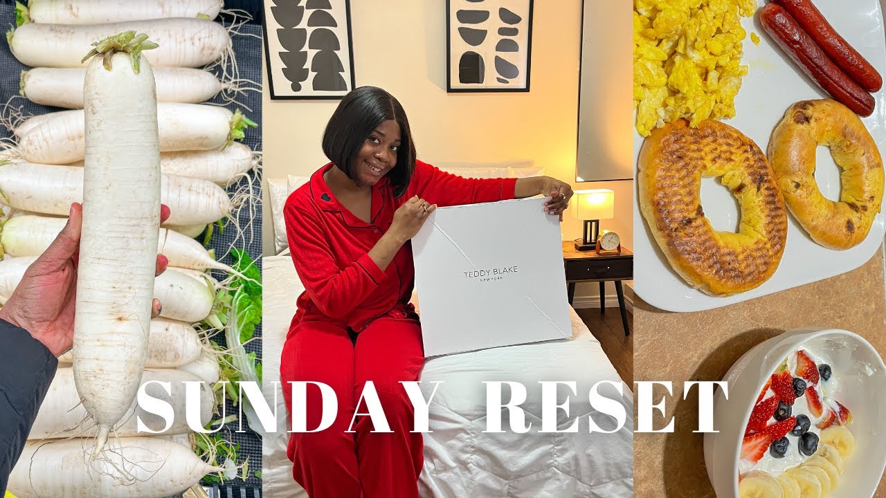 CANADA VLOG 🇨🇦:  SUNDAY RESET/ UNBOXING TEDDY BLAKE 