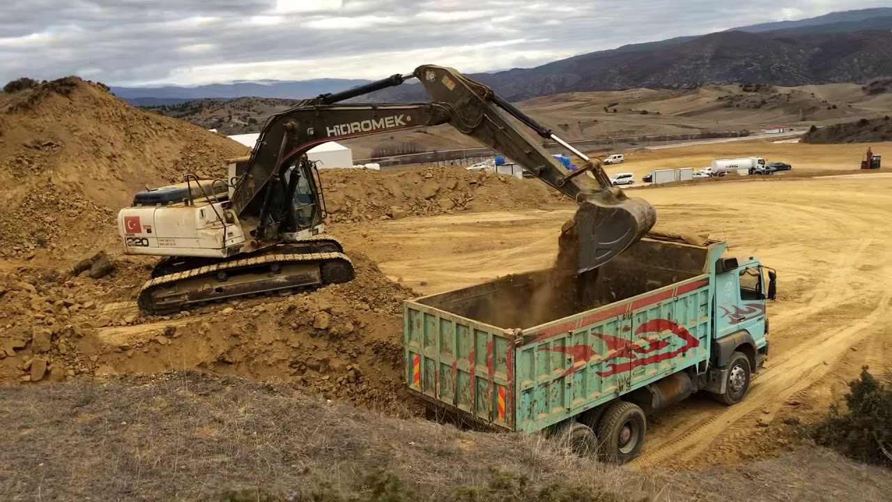 Man tgx 33400  Hidromek 300 hafriyata devam