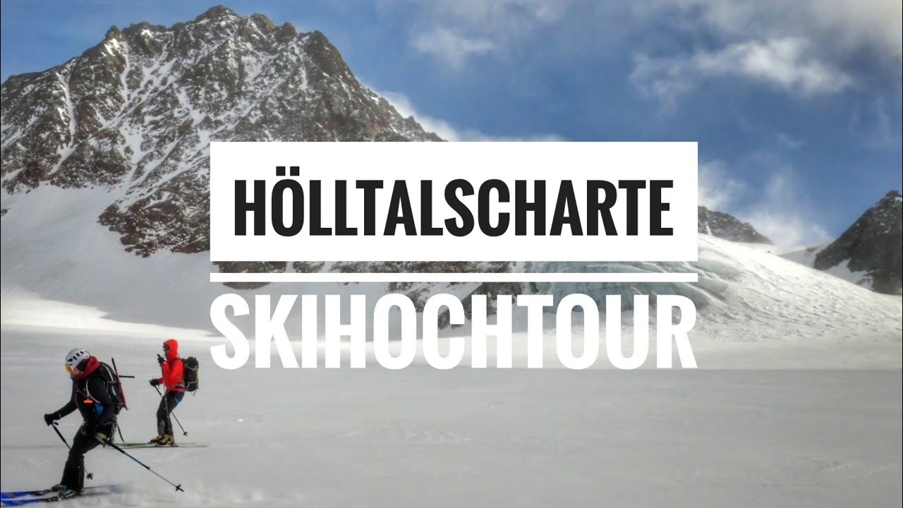 Skihochtour zur Hölltalscharte vor der Ruderhofspitze im Stubai