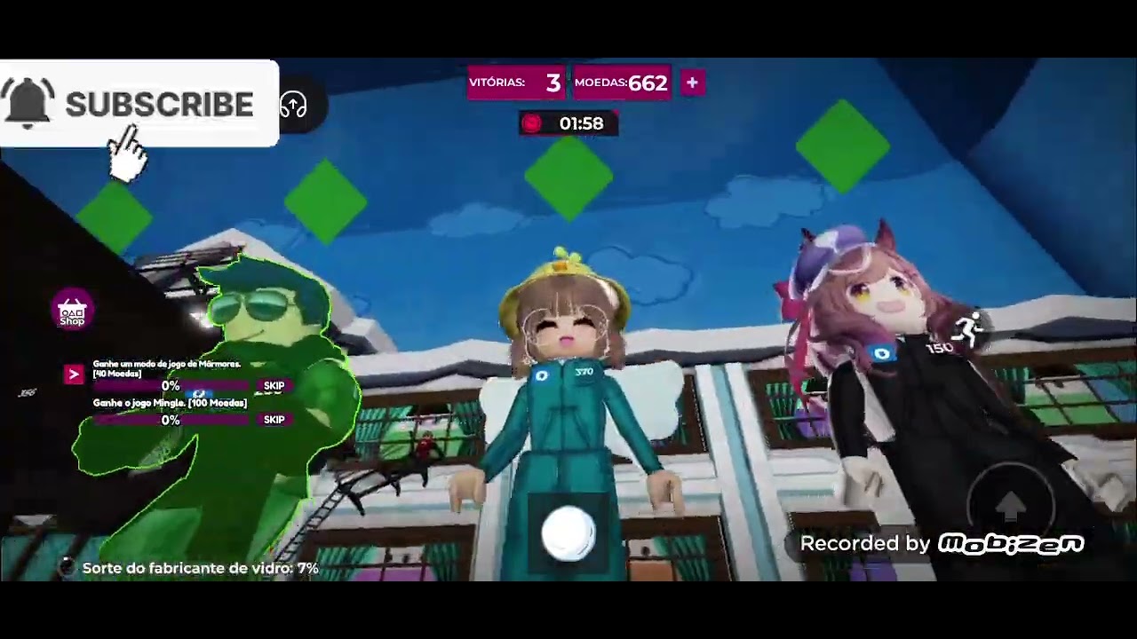 Jogando round 6 no Roblox 💅💅