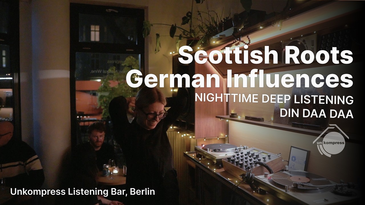 Deep Listening Session at a Berlin Listening Bar | Din Daa Daa at Unkompress